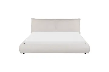 Dubbelsäng Vinay med lamellram Ljusbeige, 180x200 cm - Ljusbeige, 180x200 cm - Möbler - Sovrum - Sängar - Ramsäng
