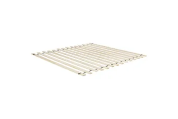 Dubbelsäng Vinay med lamellram Ljusbeige, 180x200 cm - Ljusbeige, 180x200 cm - Möbler - Sovrum - Sängar - Ramsäng