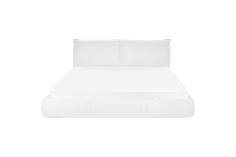 Dubbelsäng Vinay med lamellram Vit, 180x200 cm - Vit, 180x200 cm - Möbler - Sovrum - Sängar - Ramsäng