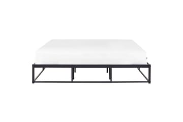 Dubbelsäng Viry med lamellram Svart, 180x200 cm - Svart, 180x200 cm - Möbler - Sovrum - Sängar - Ramsäng