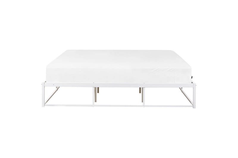 Dubbelsäng Viry med lamellram Vit, 180x200 cm - Vit, 180x200 cm - Möbler - Sovrum - Sängar - Ramsäng