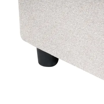 Dubbelsäng Prades 140x200 cm - Ljusbeige - Möbler - Sovrum - Sängram & sängstomme