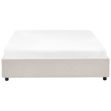 Dubbelsäng Prades 160x200 cm - Ljusbeige - Möbler - Sovrum - Sängram & sängstomme
