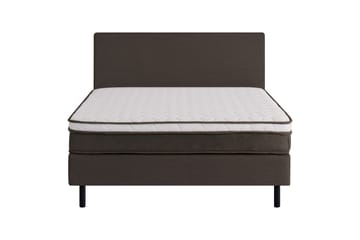 ELBERON Sängpaket Kontinentalsäng 140x200 cm Beige (+Fler va
