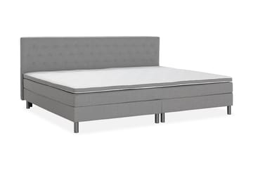 Ella Familjesäng 280x200  cm - (+Fler val) Ljusgrå - Möbler - Sovrum - Sängar - Komplett Sängpaket