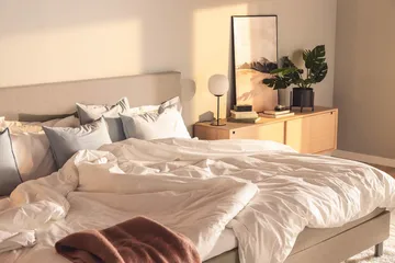 Ella Familjesäng Sängpaket 280x200  cm - (+Fler val) Mullvad - Möbler - Sovrum - Sängar - Komplett Sängpaket