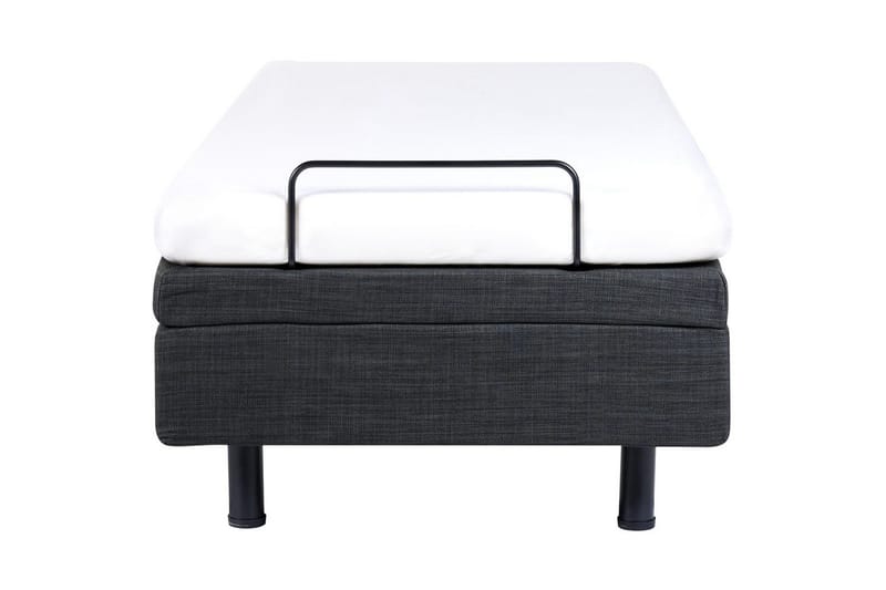 Enkelsäng Duke Grå-Svart - Grå-Svart - Möbler - Sovrum - Sängar - Ställbara sängar