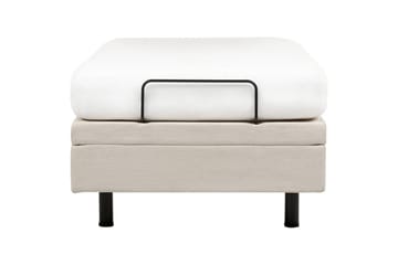 Enkelsäng Duke II Ljusbeige, 90x200 cm - Ljusbeige, 90x200 cm - Möbler - Sovrum - Sängar - Ställbara sängar
