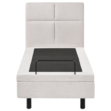Enkelsäng Viceroy 80x200 cm - Ljusbeige - Möbler - Sovrum - Sängar - Ställbara sängar