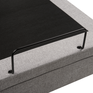 Enkelsäng Viceroy 80x200 cm - Ljusgrå - Möbler - Sovrum - Sängar - Ställbara sängar
