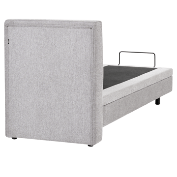 Enkelsäng Viceroy 80x200 cm - Ljusgrå - Möbler - Sovrum - Sängar - Ställbara sängar