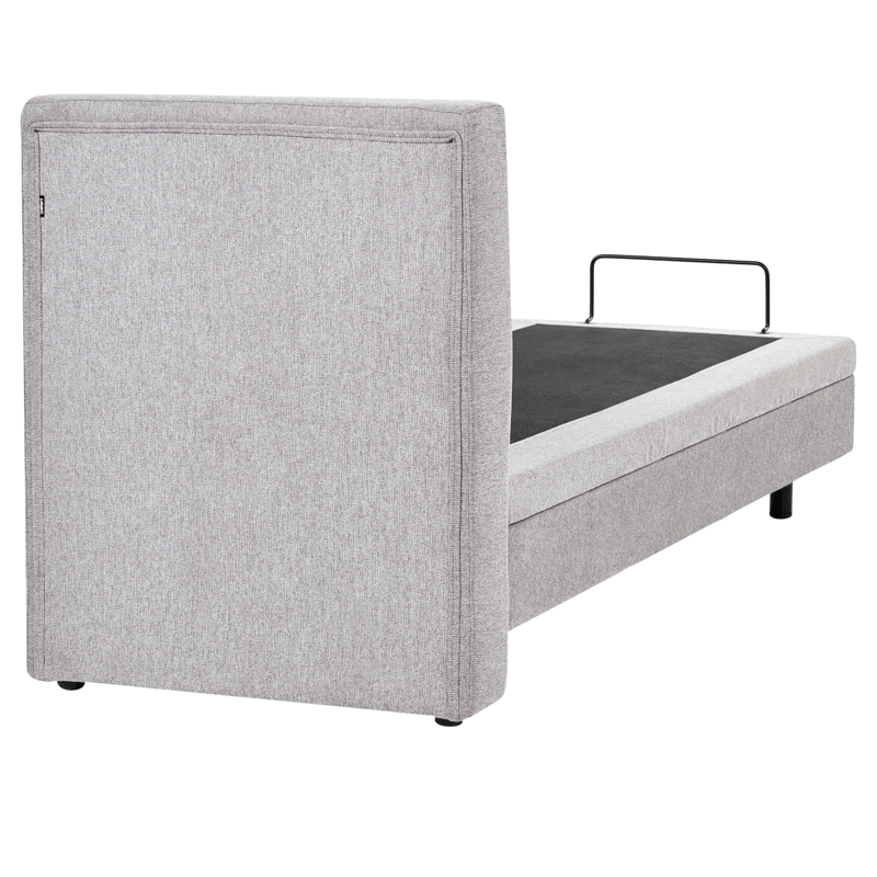 Enkelsäng Viceroy 80x200 cm - Ljusgrå - Möbler - Sovrum - Sängar - Ställbara sängar