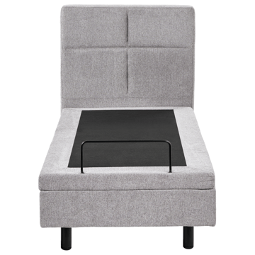 Enkelsäng Viceroy 80x200 cm - Ljusgrå - Möbler - Sovrum - Sängar - Ställbara sängar