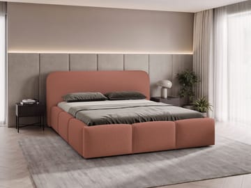 Envik Sängram 160x200 cm - Rosa - Möbler - Sovrum - Sängar - Sängar med förvaring