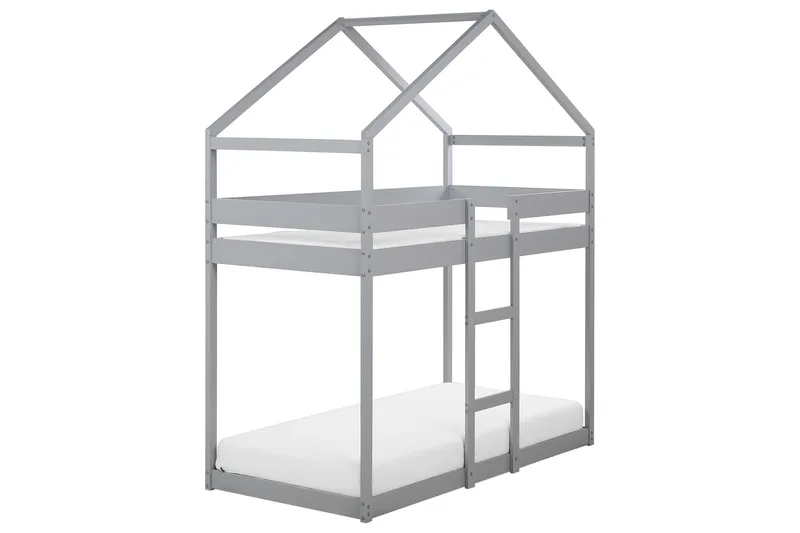 Fallon Våningssäng Två Liggplatser 90x200, Grå