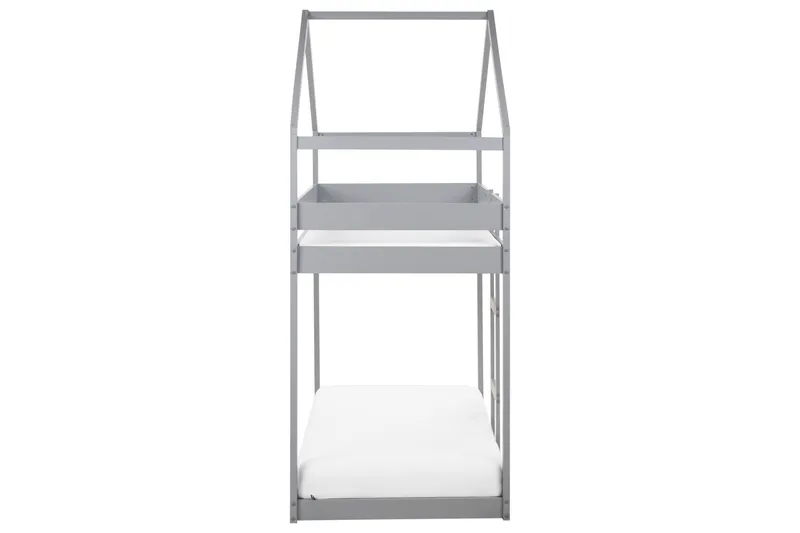 Fallon Våningssäng Två Liggplatser 90x200 - Grå - Möbler - Sovrum - Sängar - Våningssängar & loftsängar