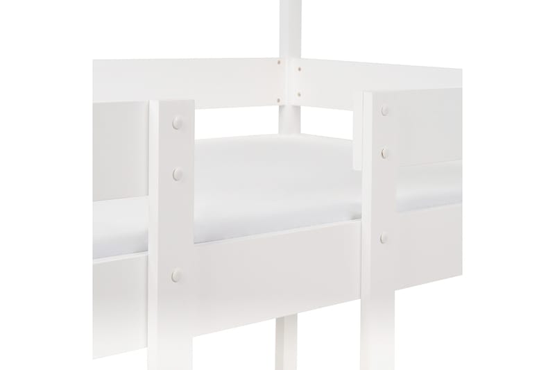 Fallon Våningssäng Två Liggplatser 90x200 - Vit - Möbler - Sovrum - Sängar - Våningssängar & loftsängar