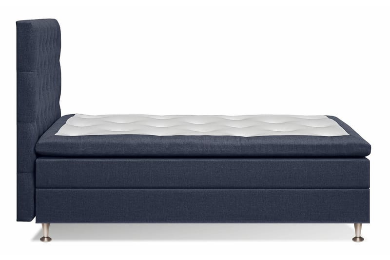 FELICIA Kontinentalsäng 120x200 Mörkblå - Komplett Sängpaket - Kontinentalsängar