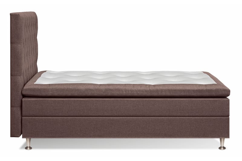 FELICIA Sängpaket 120x200 Mörkbrun - Komplett Sängpaket - Kontinentalsängar
