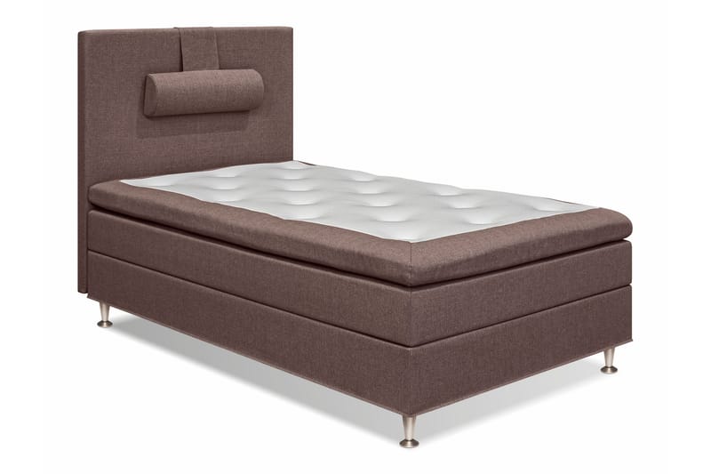 FELICIA Sängpaket 140x200 Mörkbrun - Komplett Sängpaket - Kontinentalsängar