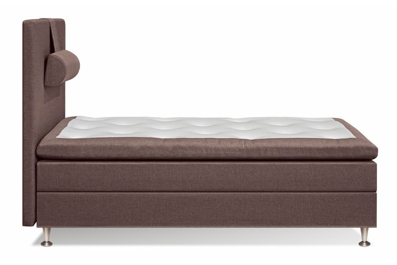 FELICIA Sängpaket 140x200 Mörkbrun - Komplett Sängpaket - Kontinentalsängar