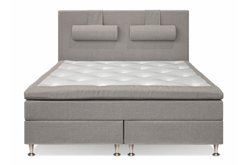 FELICIA Sängpaket 160x200 Ljusbrun - Komplett Sängpaket - Kontinentalsängar