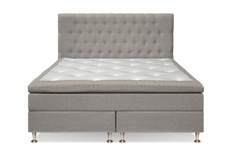 FELICIA Sängpaket 160x200 Ljusbrun - Komplett Sängpaket - Kontinentalsängar