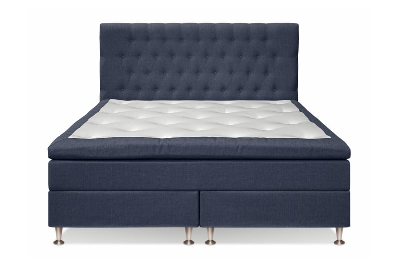 FELICIA Sängpaket 160x200 Mörkblå - Kontinentalsängar - Komplett Sängpaket