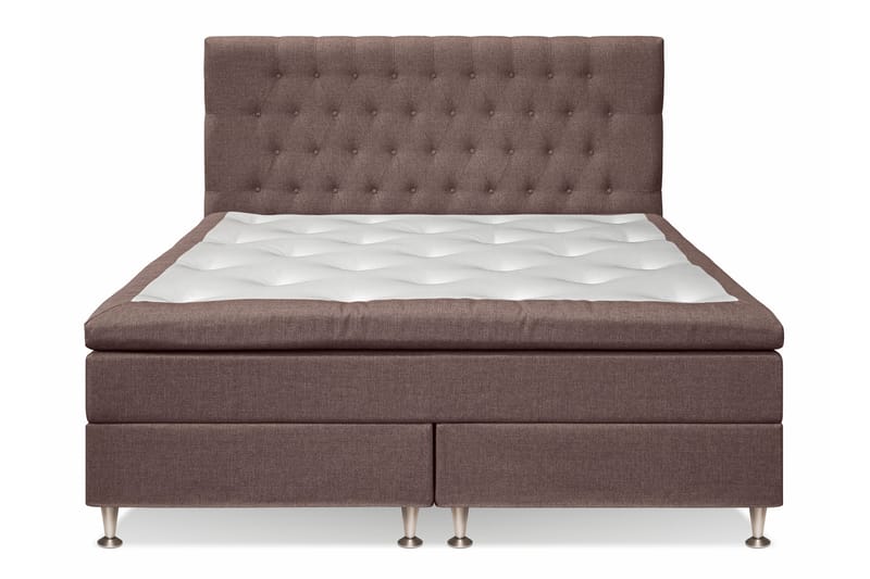 FELICIA Sängpaket 160x200 Mörkbrun - Komplett Sängpaket - Kontinentalsängar