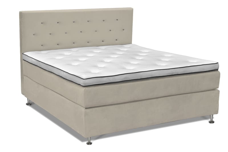 Finnigan Sängpaket Kontinentalsäng 160x200 cm Medium - Beige - M öbler - Sovrum - Sängar - Kontinentalsängar