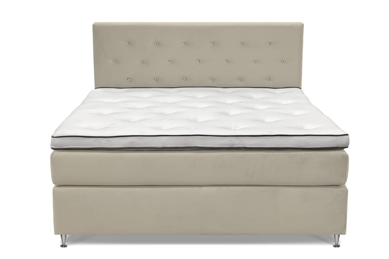 Finnigan Sängpaket Kontinentalsäng 160x200 cm Medium - Beige - Möbler - Sovrum - Sängar - Komplett Sängpaket