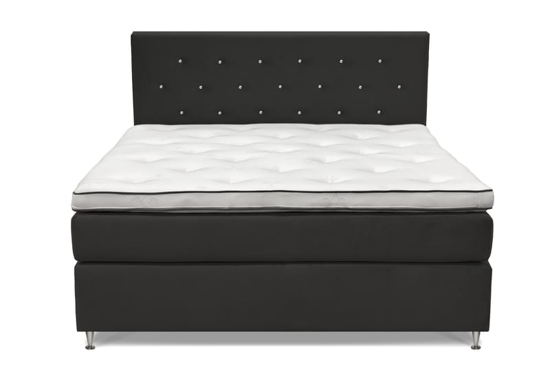 Finnigan Sängpaket Kontinentalsäng 160x200 cm Medium - Mörkgrå - Möbler - Sovrum - Sängar - Komplett Sängpaket