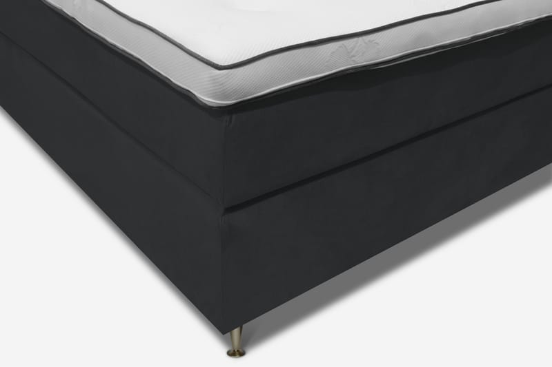 Finnigan Sängpaket Kontinentalsäng 160x200 cm Medium - Svart - Möbler - Sovrum - Sängar - Kontinentalsängar