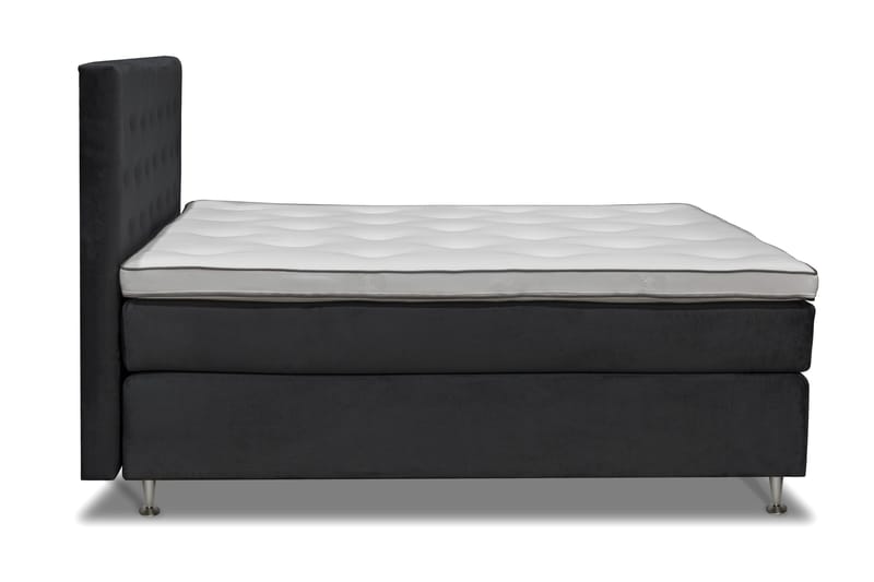 Finnigan Sängpaket Kontinentalsäng 160x200 cm Medium - Svart - Möbler - Sovrum - Sängar - Kontinentalsängar