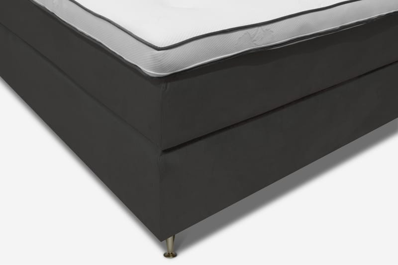 Finnigan Sängpaket Kontinentalsäng 160x200 cm Medium/Fast - Mörkgrå - Möbler - Sovrum - Sängar - Kontinentalsängar