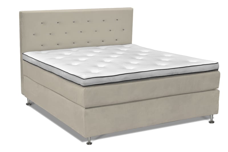 Finnigan Sängpaket Kontinentalsäng 180x200 cm Fast - Beige - Möbler - Sovrum - Sängar - Kontinentalsängar