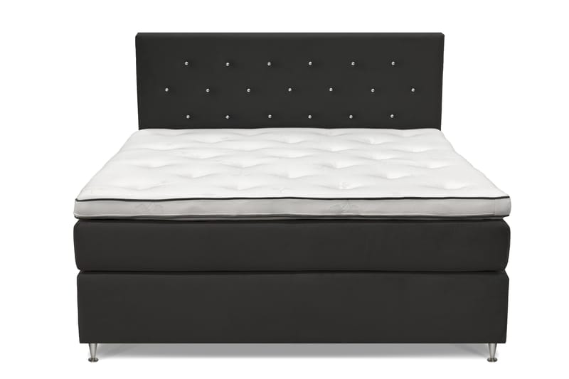 Finnigan Sängpaket Kontinentalsäng 180x200 cm Medium, Mörkgrå