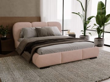 Fito Sängram med förvaring 140x200 cm - rosa - Möbler - Sovrum - Sängar - Sängar med förvaring