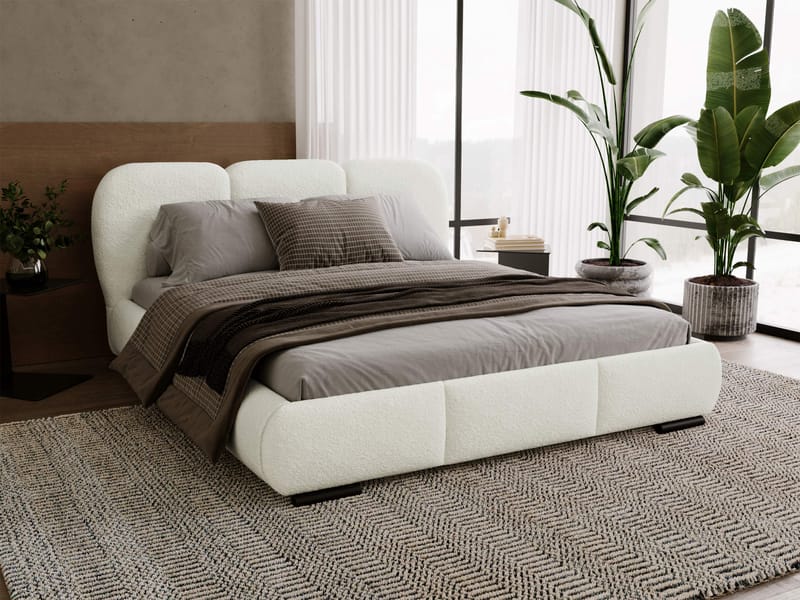 Fito Sängram med förvaring 140x200 cm - vit - Möbler - Sovrum - Sängar - Sängar med förvaring