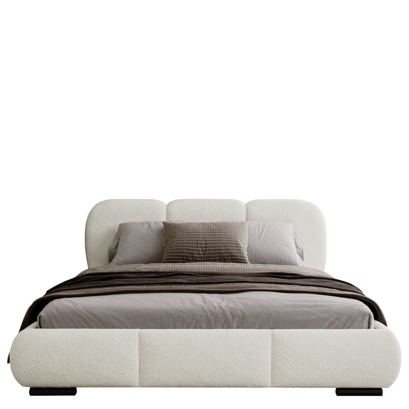 Fito Sängram med förvaring 140x200 cm, vit