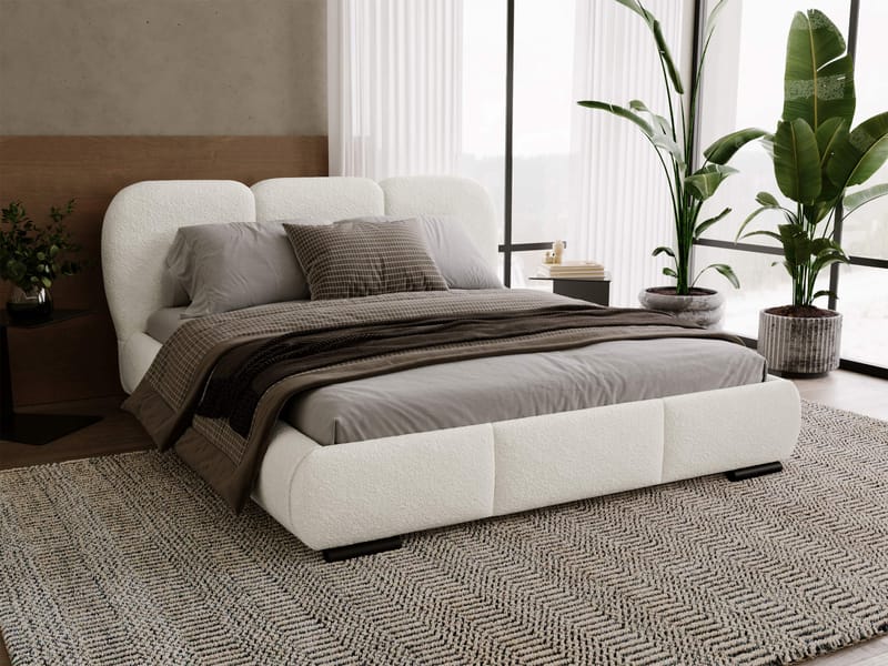 Fito Sängram med förvaring 180x200 cm - beige - Möbler - Sovrum - Sängar - Sängar med förvaring