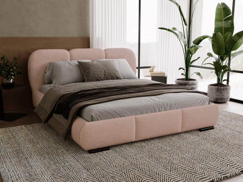 Fito Sängram med förvaring 200x200 cm - rosa - Möbler - Sovrum - Sängar - Sängar med förvaring