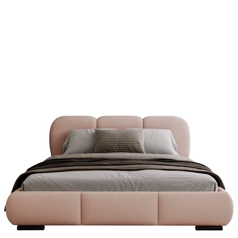 Fito Sängram med förvaring 200x200 cm, rosa