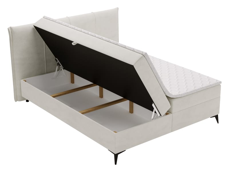 Florizel Sängpaket Kontinentalsäng 140x200 cm - Vit - Möbler - Sovrum - Sängar - Komplett Sängpaket