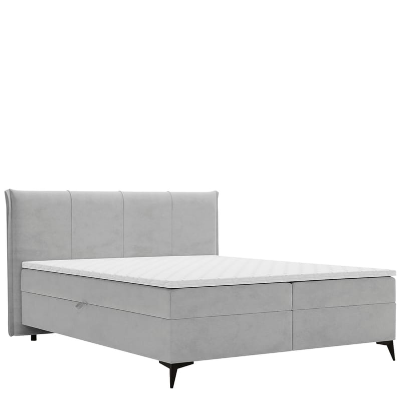 Florizel Sängpaket Kontinentalsäng 160x200 cm - Grå - Möbler - Sovrum - Sängar - Komplett Sängpaket
