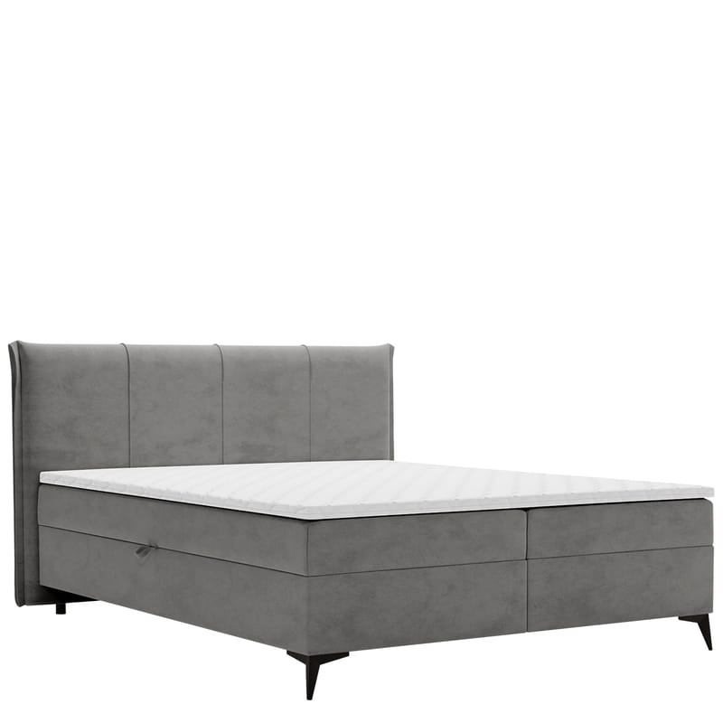 Florizel Sängpaket Kontinentalsäng 180x200 cm - Grå - Möbler - Sovrum - Sängar - Komplett Sängpaket