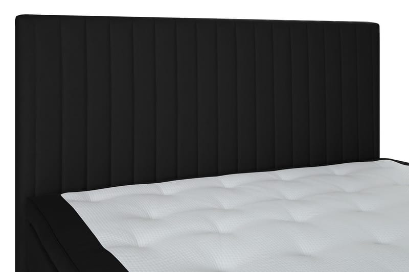 FRIDHEM Kontinentalsäng 140x200 cm Fast/Medium Mörkgrå - Mörkgrå - Komplett Sängpaket - Kontinentalsängar