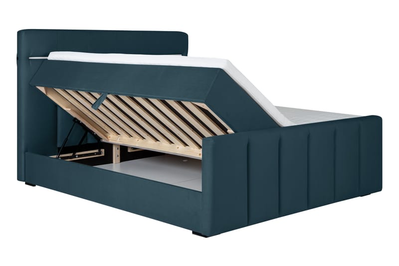 FRIDHEM Sängpaket Förvaringssäng 180x200 cm Grön - Komplett Sängpaket - Sängar med förvaring