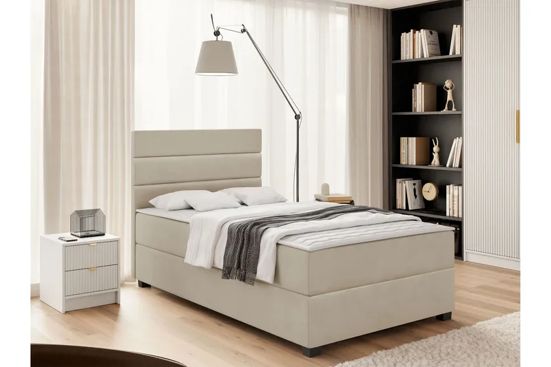 Frodsham Sängpaket Förvaringssäng 120x200 cm - Blå - Möbler - Sovrum - Sängar - Komplett Sängpaket