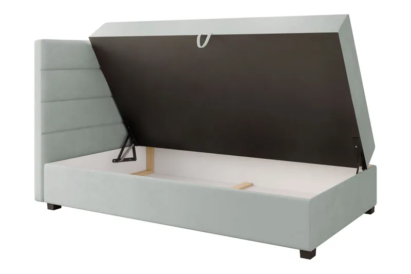 Frodsham Sängpaket Förvaringssäng 120x200 cm - Blå - Möbler - Sovrum - Sängar - Komplett Sängpaket